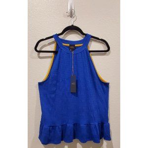 W5 Royal Blue Halter Top